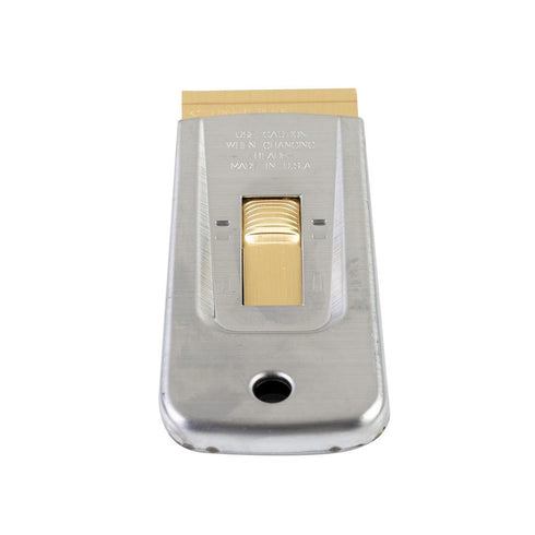 Single Edge Razor Blade Scraper Holder, Glass, Cooktop Blade, Scraping Knife, Made in USA